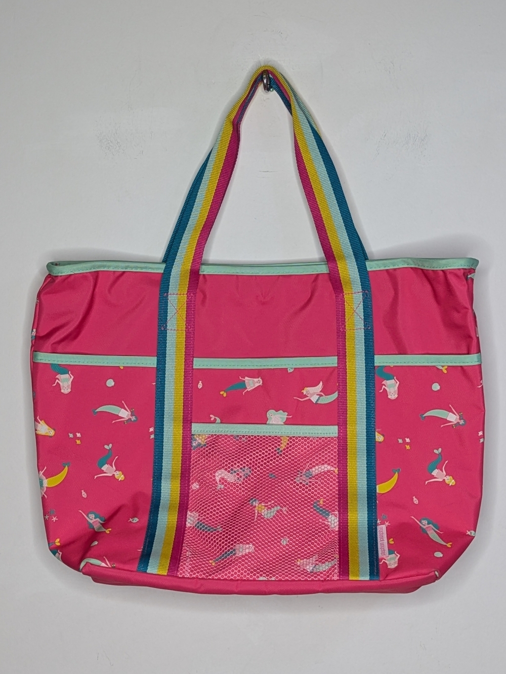 Stephen Joseph Pink Blue Mermaid Insulated Tote Bag